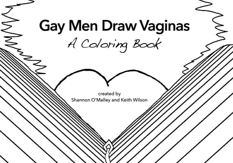 gay men draw vaginas