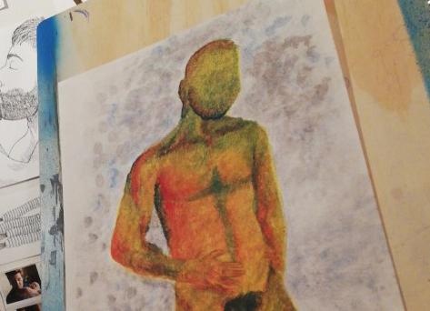 painting oil gay