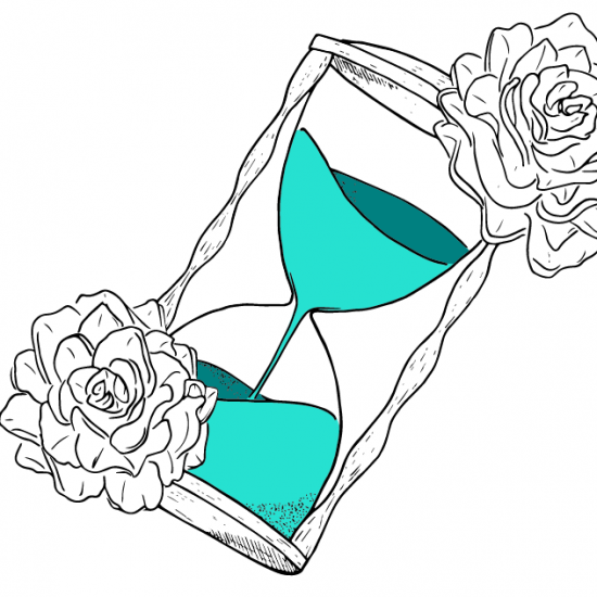 clock ticking illustration