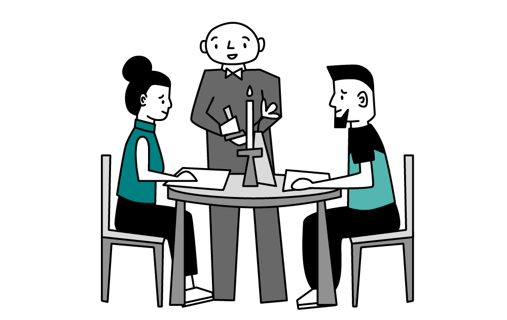 ordering food comic less is less